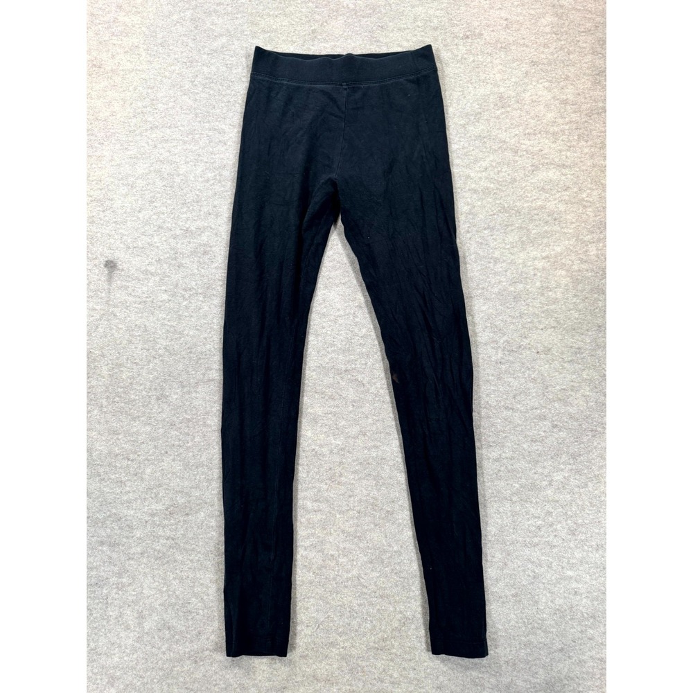 Forever 21 Ankle Leggings Womens Small Black Mid Rise Athleisure Workout Yoga
